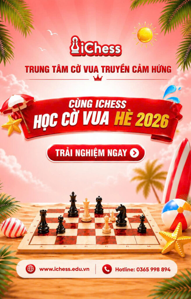 Hoc co vua iChess mua he 2026 banner 02