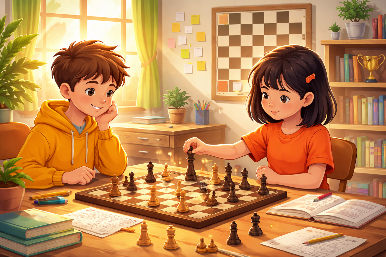 Hãy cho trẻ học từ sai lầm trong cờ vua để mở rộng chân trời sáng tạo
